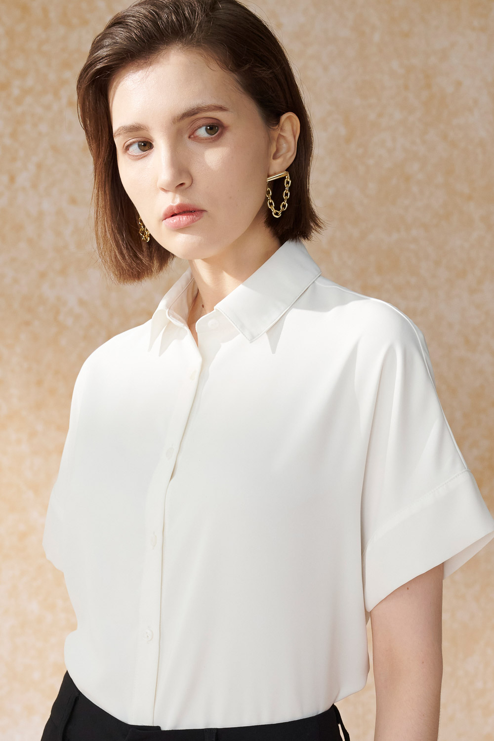 SST&C White Off-Shoulder Short Sleeves | 7662405001_1