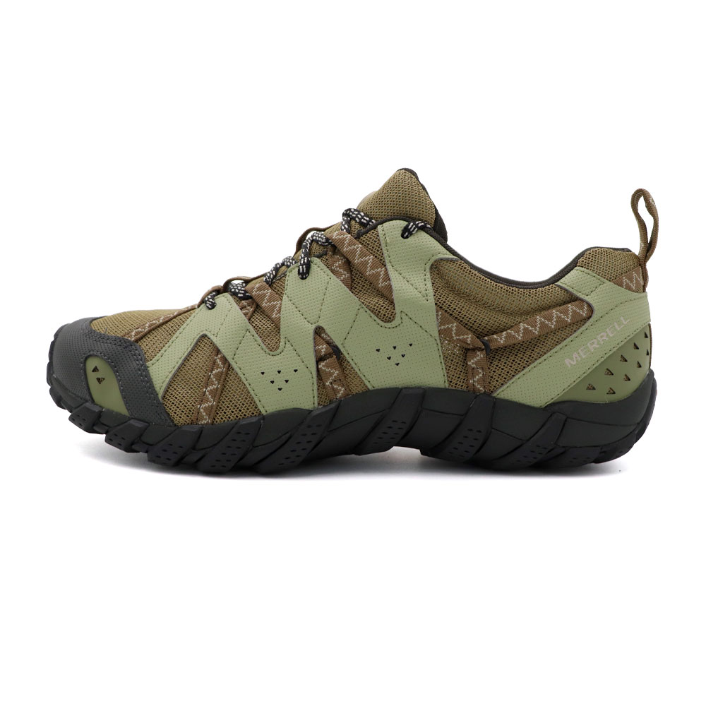 Merrell Waterpro Maipo 2 綠棕 網布 水陸兩棲 透氣 黃金大底 休閒 戶外鞋 男款 B5194【新竹皇家ML037729】_0