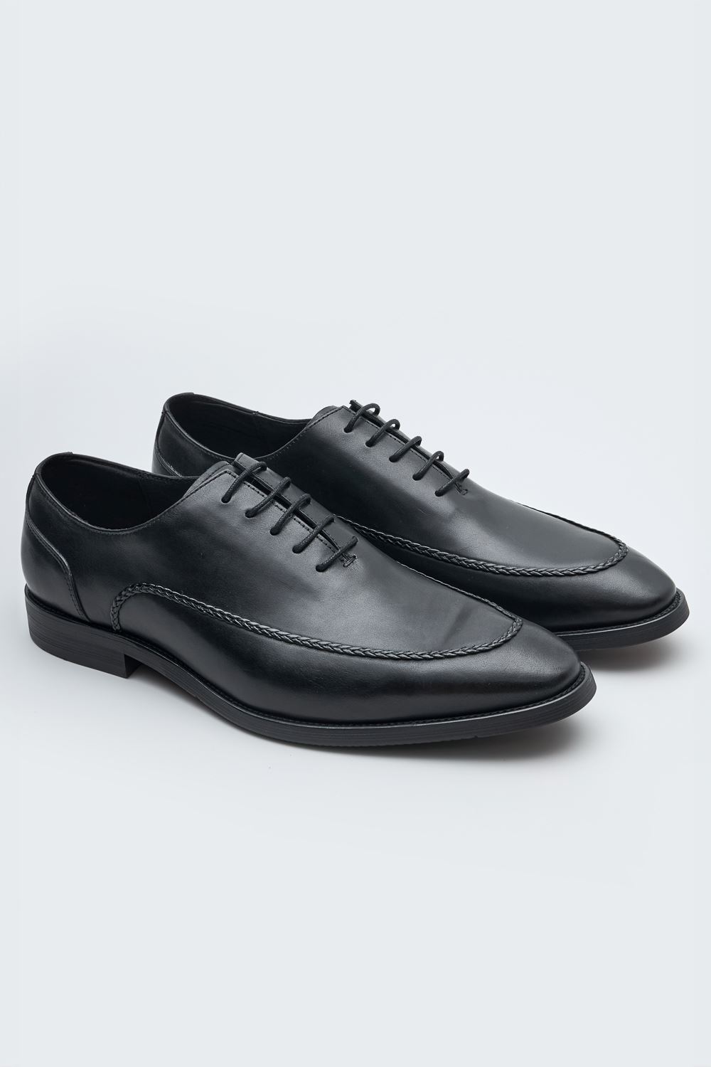 SST&C Black Oxford Shoes | 1312405002  (Outlet)_0