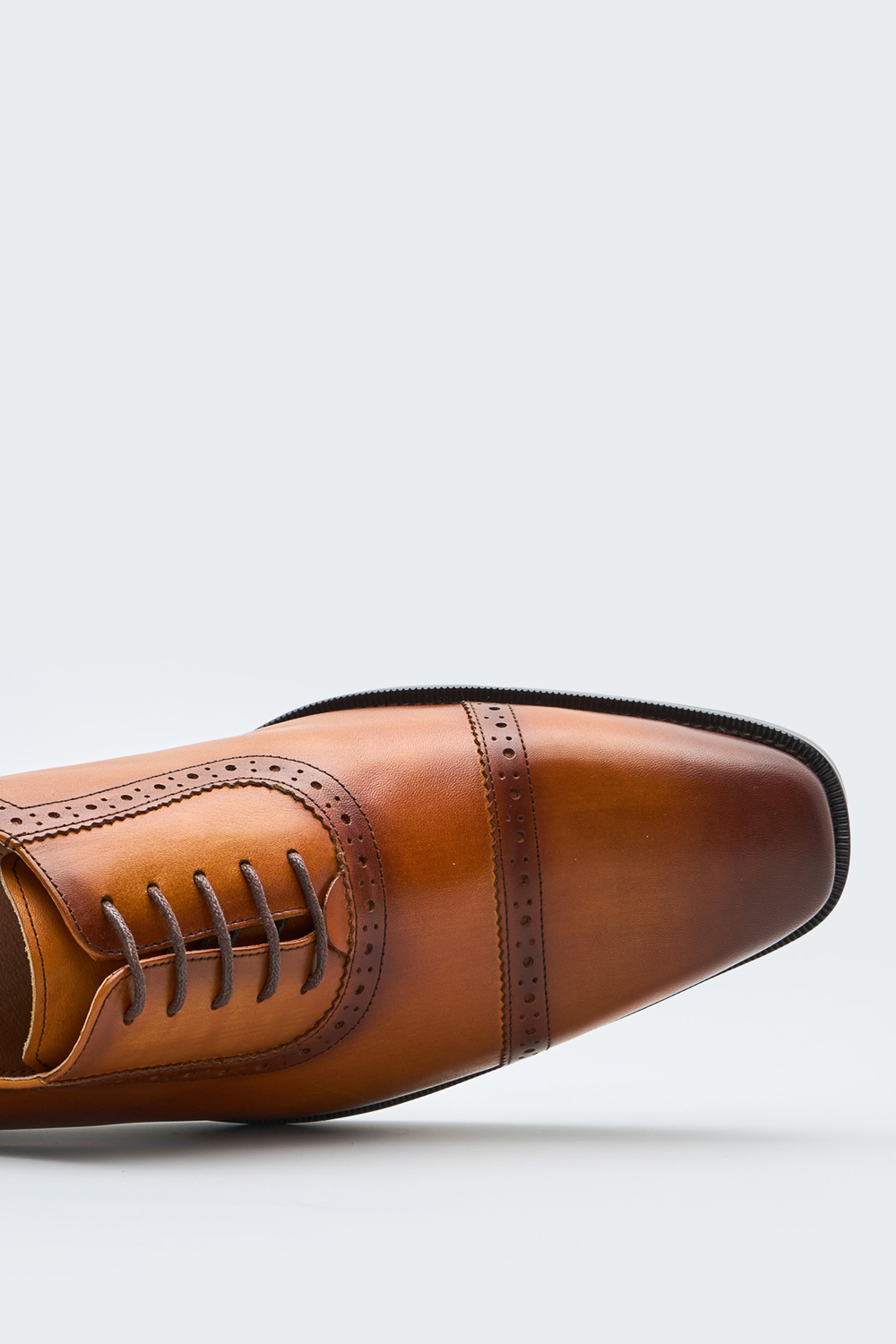 SST&C Light Brown Oxford Shoes | 1312405005  (Outlet)_2