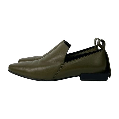 【宜蘭家樂福店】COS/商務皮鞋/24.5cm/