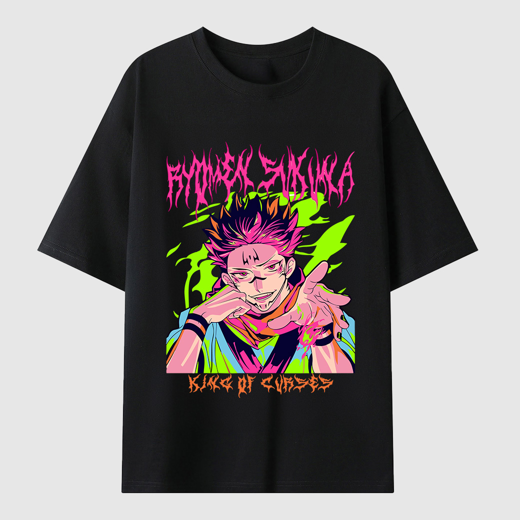 兩面宿儺 咒術迴戰 JUJUTSU-KAISEN 純棉短TEE 台灣製_0