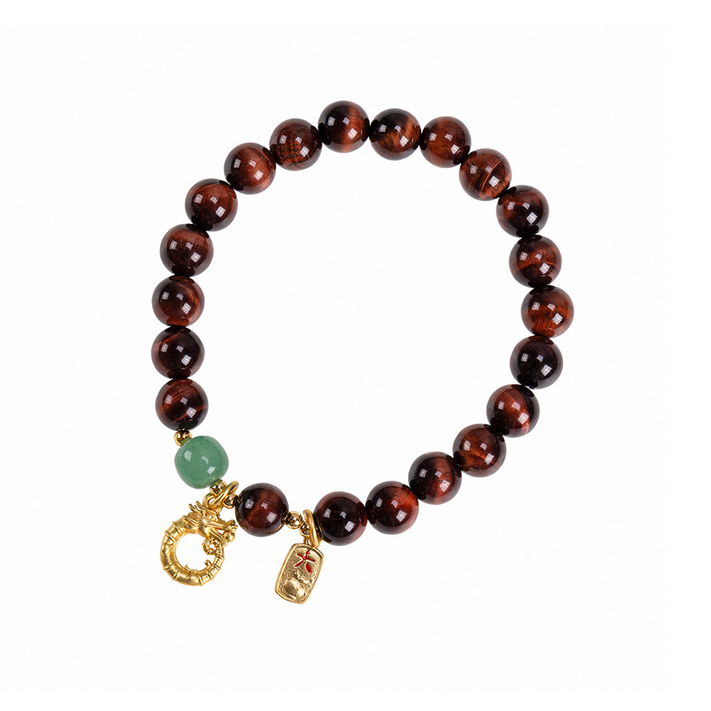 龍好運紅虎眼手鍊（限海外直購）Bracelet_3