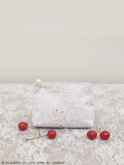 夏日水果系列Kuromi燙金方形手拿包(8A41FJJ2700) - Maison de FLEUR