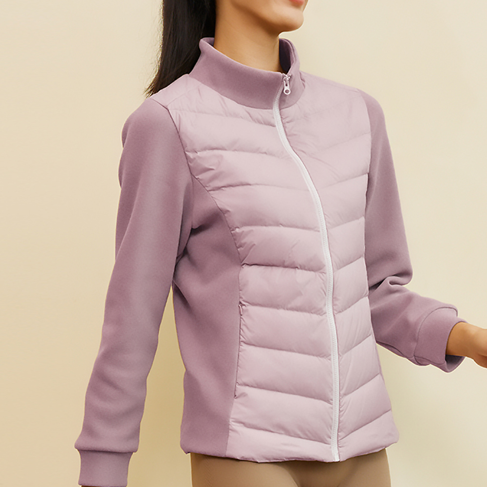 女款 白鵝絨柔膚彈性外套｜NATUOS_3