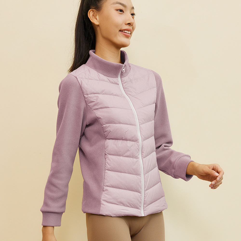 女款 白鵝絨柔膚彈性外套｜NATUOS_5