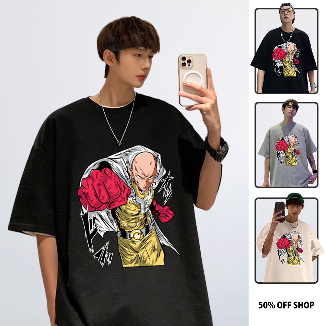 琦玉老師 一拳超人 認真正拳ONE PUNCH MAN純棉短TEE 台灣製_0