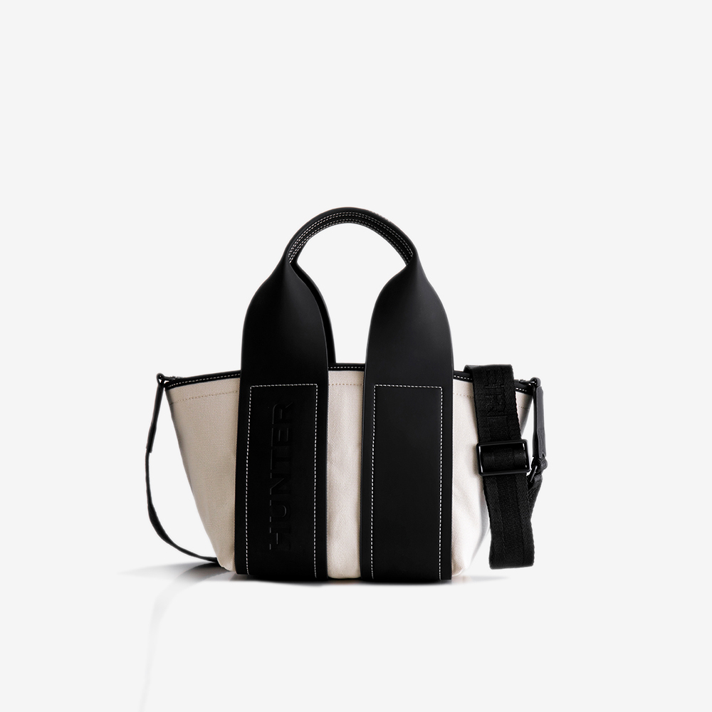 イギリス買付◆Hunter◆Refined Stitch Canvas Mini Tote Bag REFINED STITCH CANVAS MINI TOTE-Hunter Boots Singapore