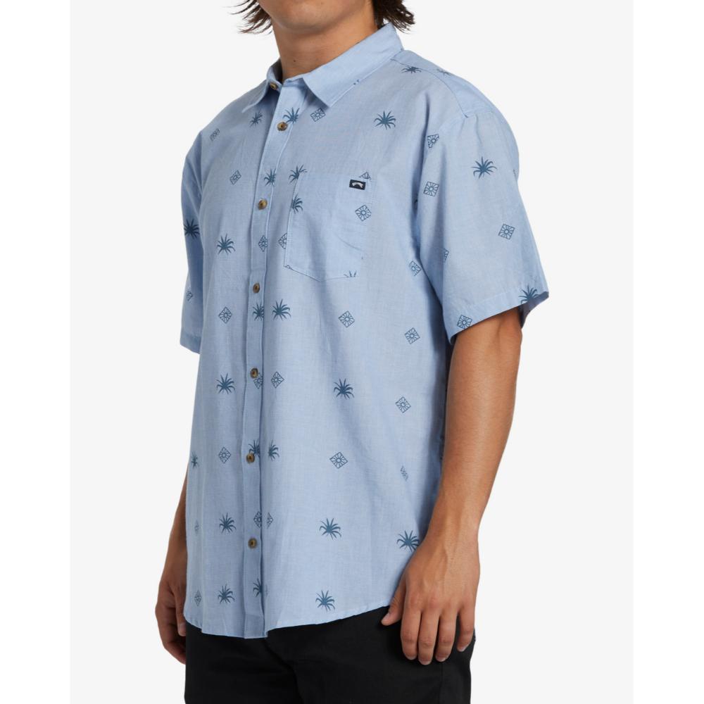【BILLABONG】Sundays Mini Shirt 短袖襯衫 淺藍(ABYWT00232241)_2