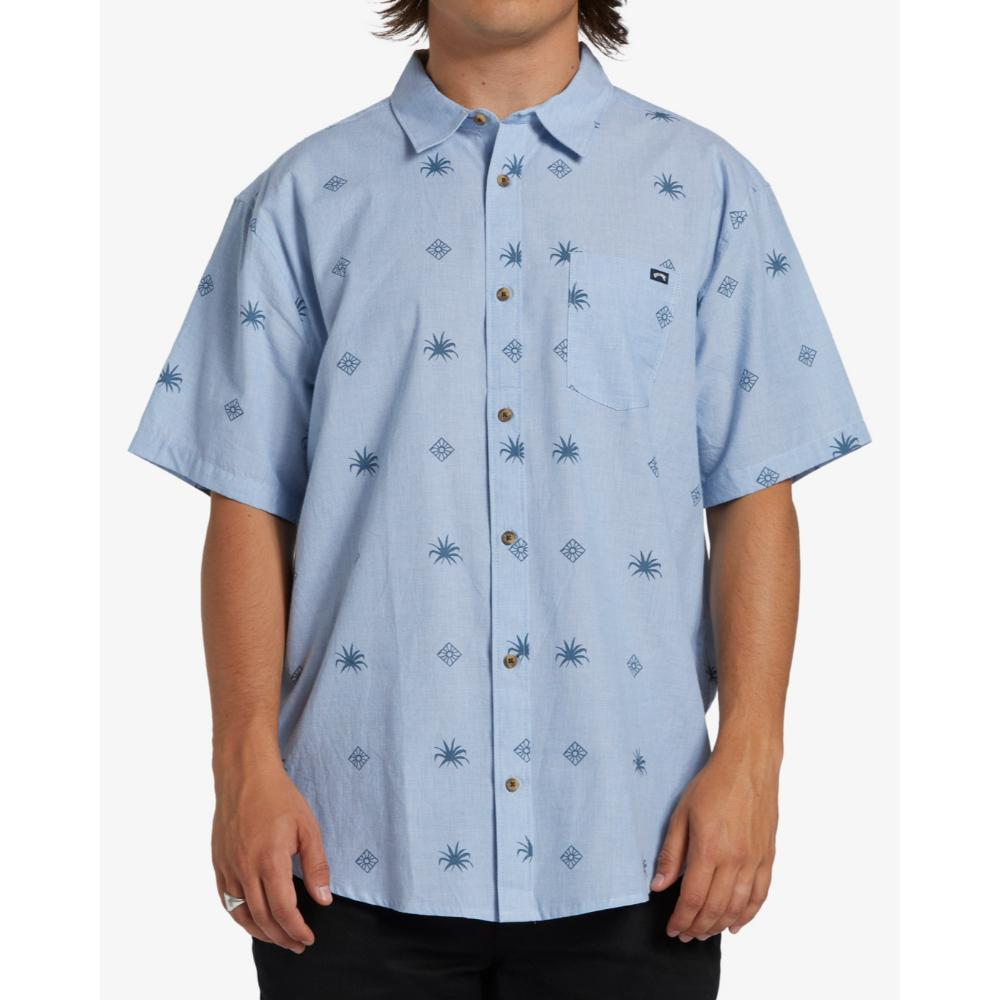 【BILLABONG】Sundays Mini Shirt 短袖襯衫 淺藍(ABYWT00232241)_4