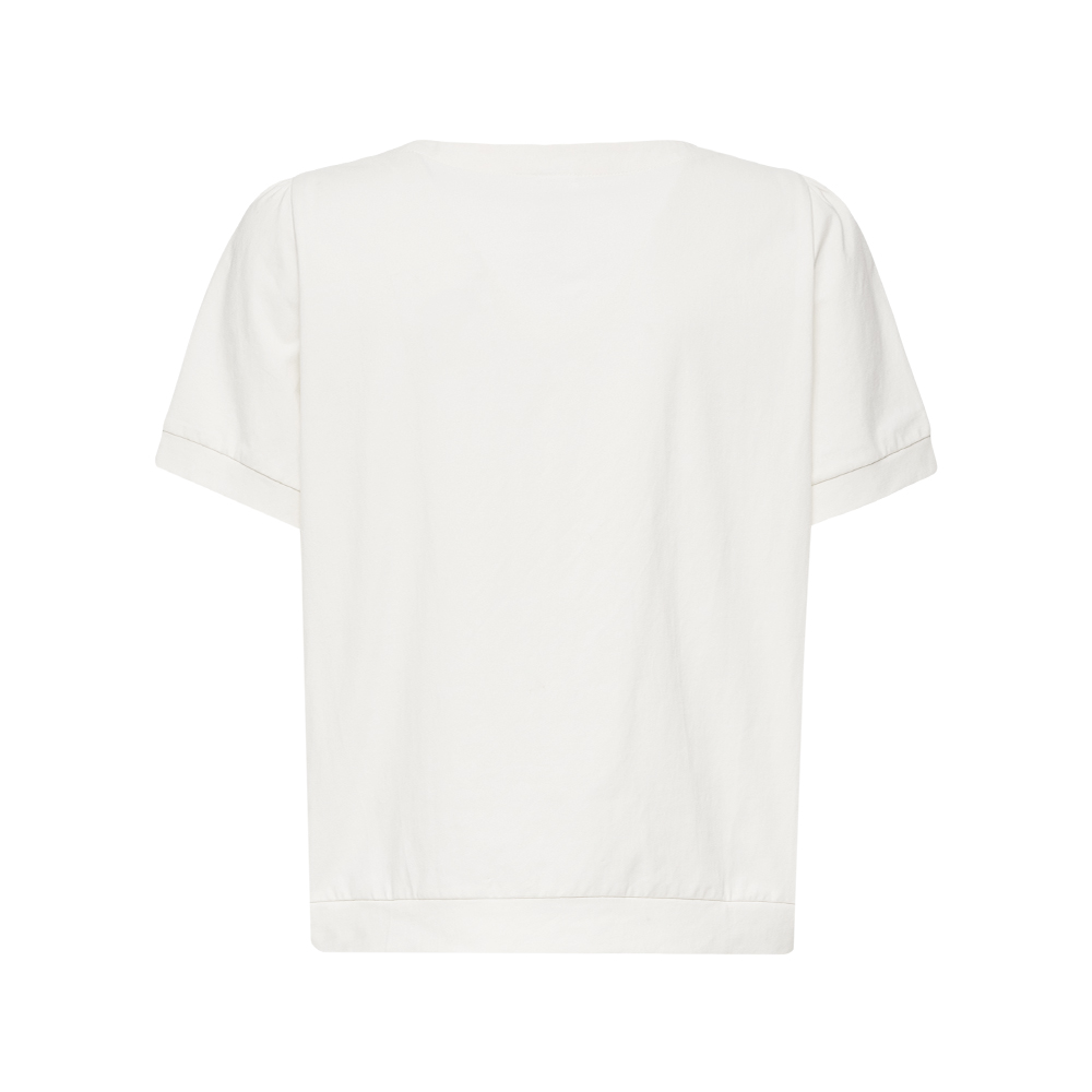 ILEY伊蕾 多片拼接花卉縫珠棉T(白色；M-XL)1242521202_5