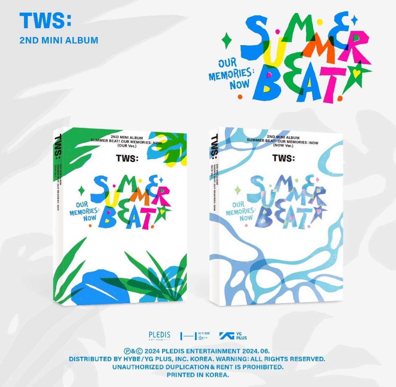 TWS - 2ND MINI ALBUM [SUMMER BEAT!] 迷你二輯 韓國進口_0