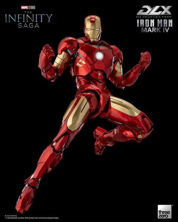 threezero DLX 漫威 MARVEL 鋼鐵人 Mark 4 可動完成品_0