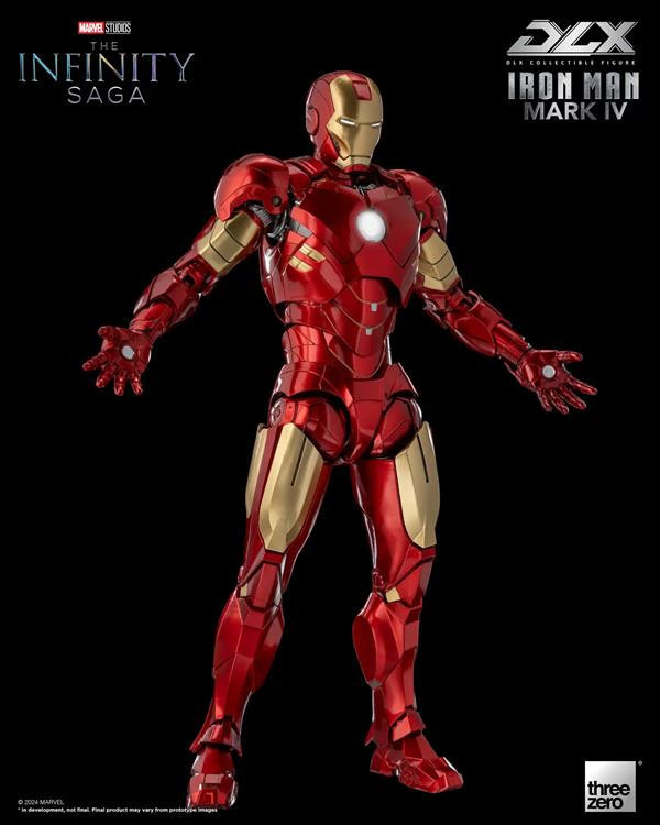 threezero DLX 漫威 MARVEL 鋼鐵人 Mark 4 可動完成品_5