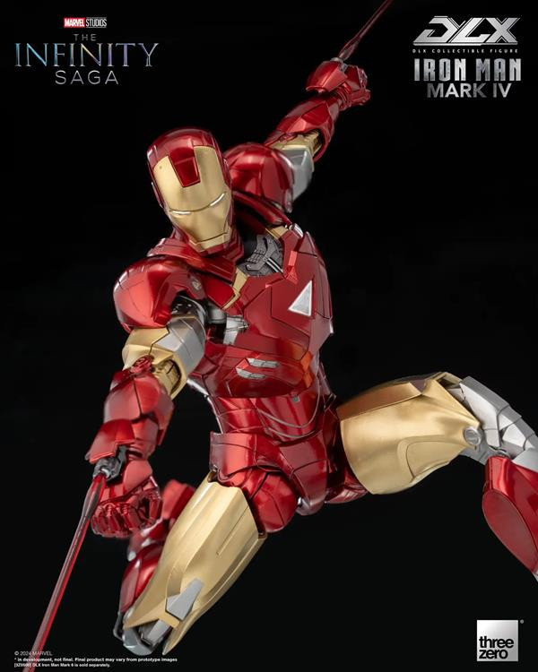 threezero DLX 漫威 MARVEL 鋼鐵人 Mark 4 可動完成品_9