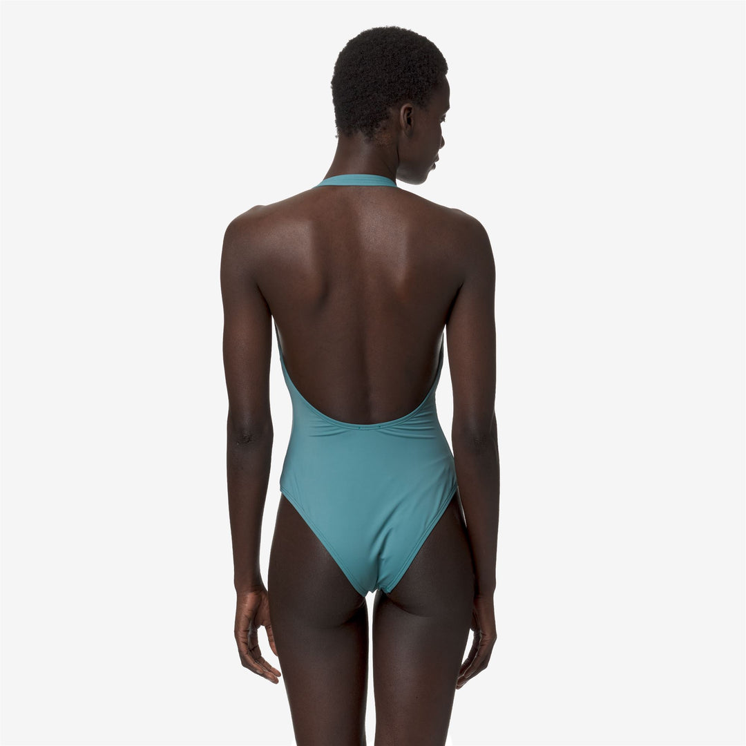 SYLVIE BEACH 女士繞頸泳衣_BLUE GREENISH_3