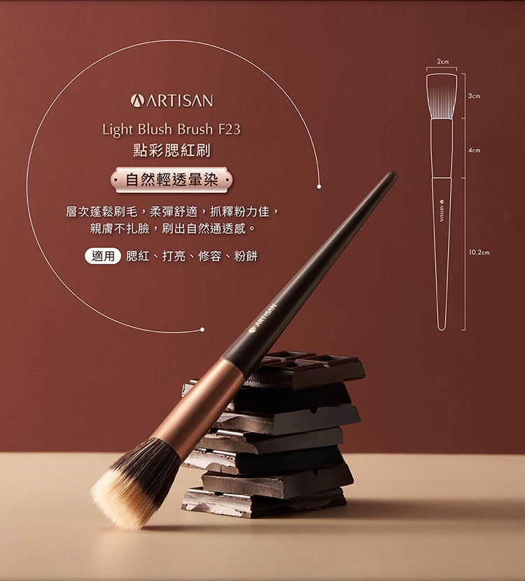 ARTISAN 點彩腮紅刷 F23 by 1028_2