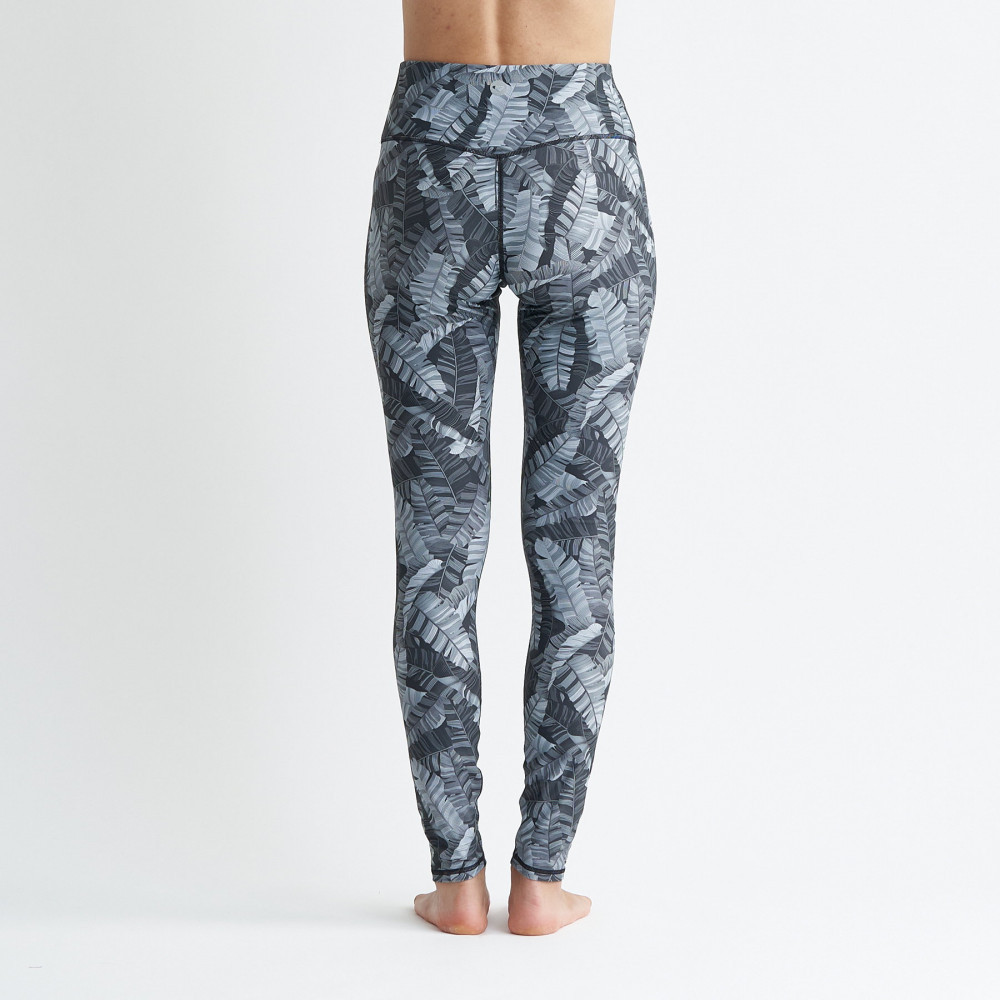 【ROXY】SPIRITED LEGGINGS 水陸兩用抗UV運動長褲 黑白(RPT241508)_1