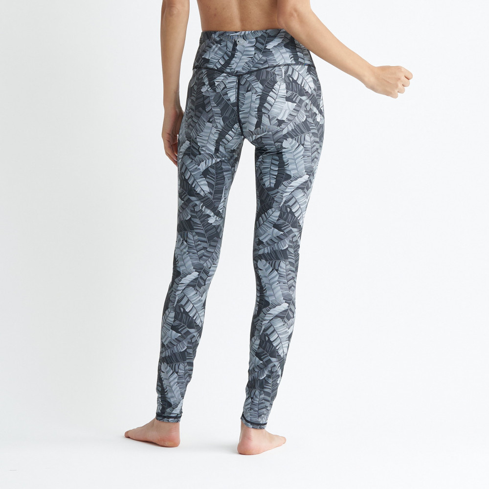 【ROXY】SPIRITED LEGGINGS 水陸兩用抗UV運動長褲 黑白(RPT241508)_3