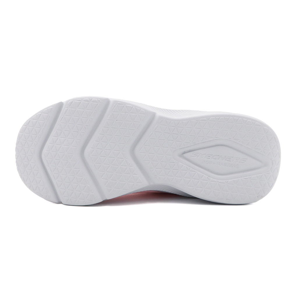 SKECHERS SOLE SWIFTERS 魔鬼氈 運動鞋 中大童 粉 S0302 (303563LLTPL)_2