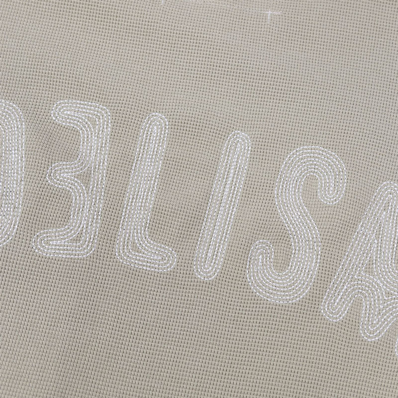 IDEALISM ID24020-SN EMBROIDERY PKT 連繡 短T (沙色)_2
