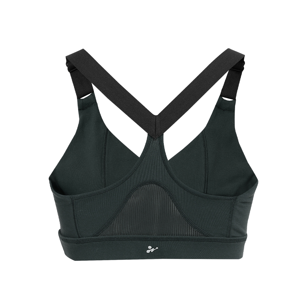元動力 經典高彈透氣Bra top(黑色；S-L)_5