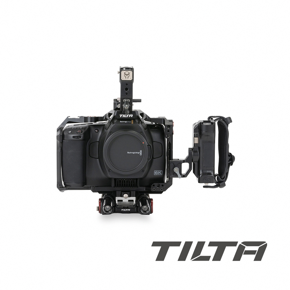 【TILTA】鐵頭 BMPCC Blackmagic 攝影機 6K PRO 戰術版全籠提籠 - 黑色 公司貨_2