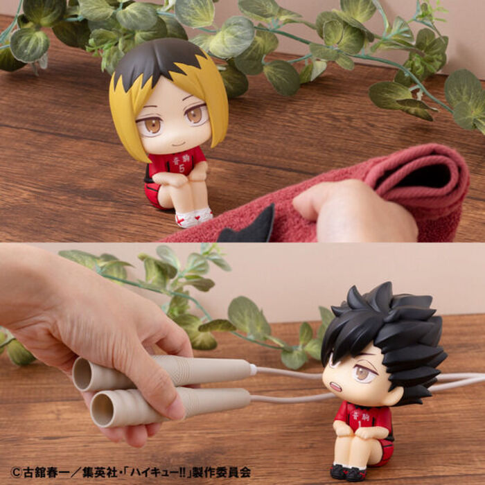 [特典版] Megahouse LOOK UP 排球少年孤爪研磨 / 黑尾鐵郎 制服ver. PVC完成品_1
