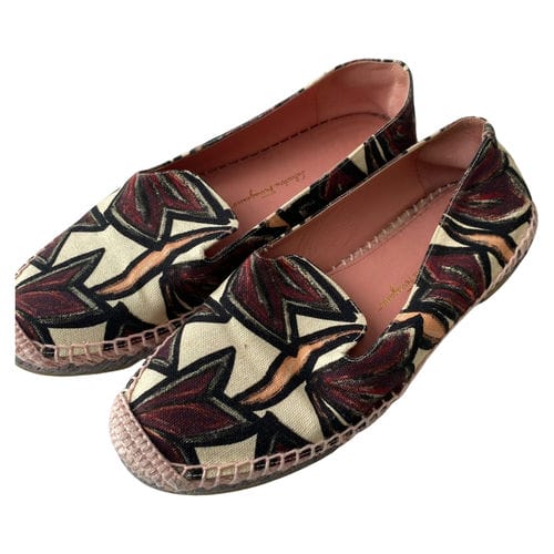 【微風南山店】Salvatore Ferragamo/草編鞋/US7/um10611