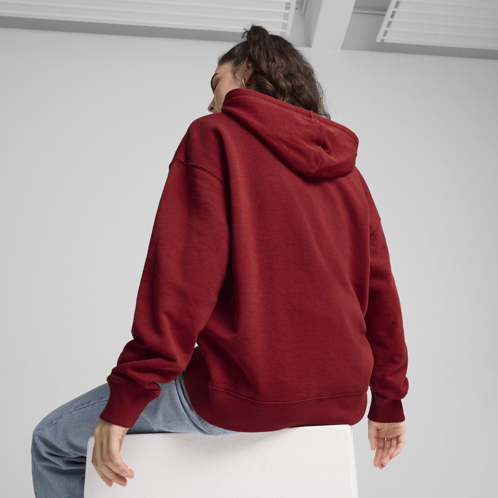 PUMA 基本系列Puma Squad長厚連帽T恤 女性_5