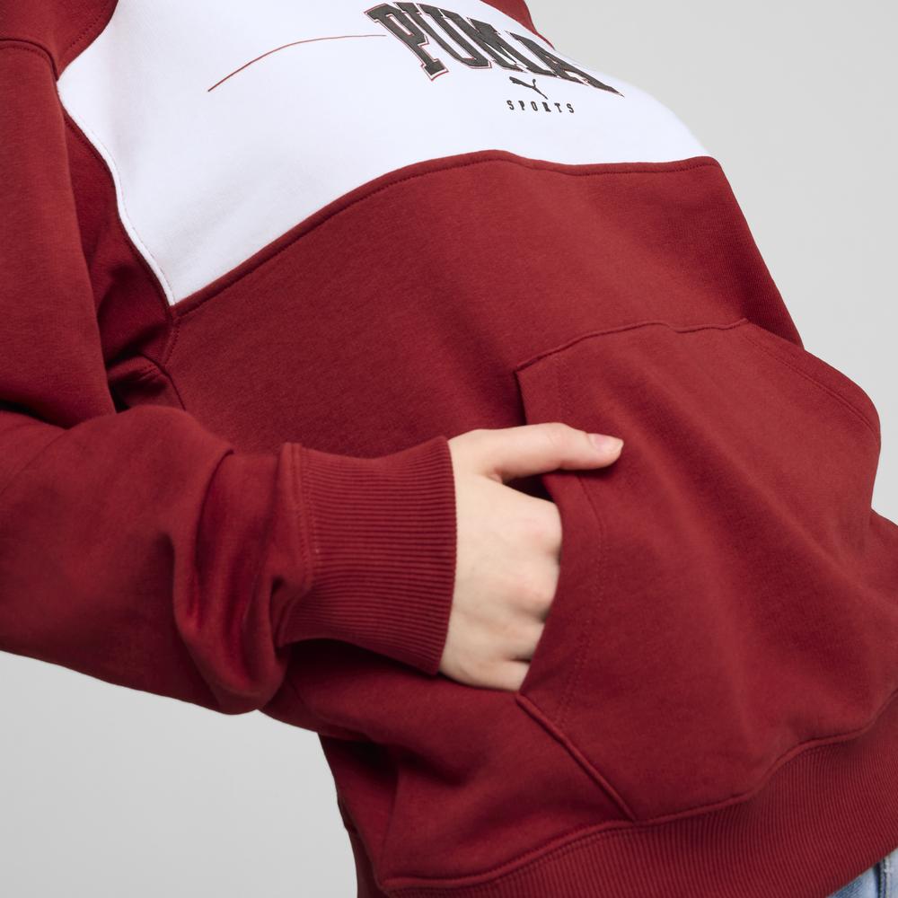 PUMA 基本系列Puma Squad長厚連帽T恤 女性_6