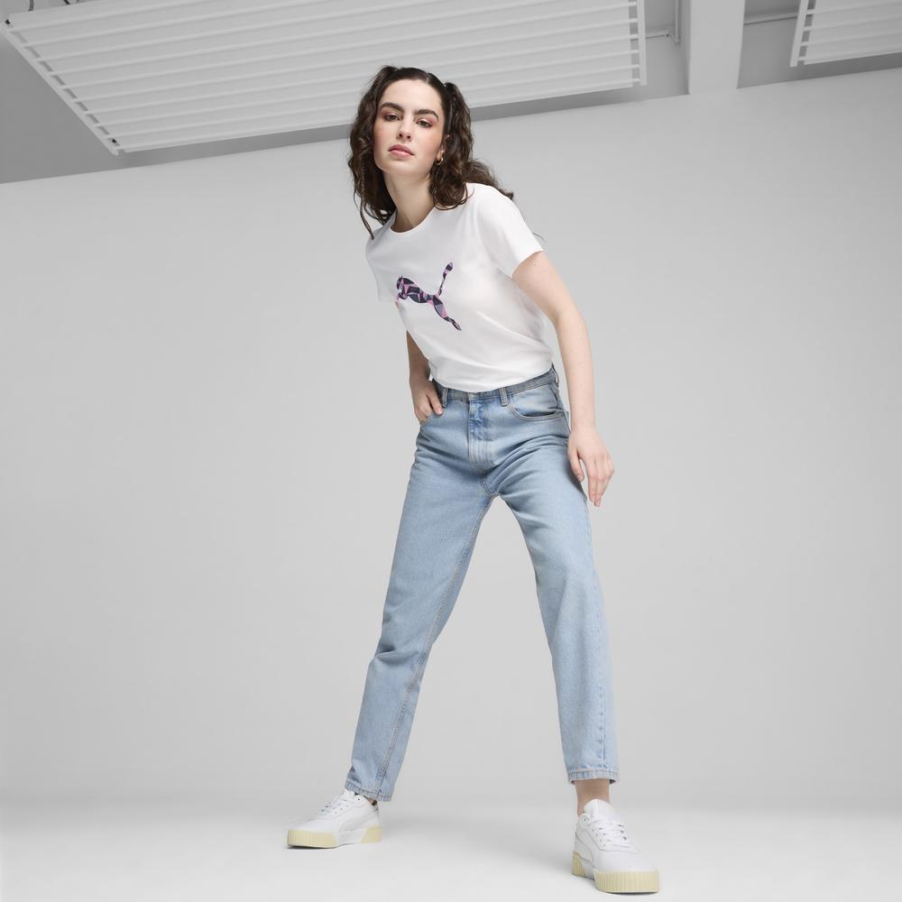 PUMA 基本系列Cat圖樣短袖T恤 女性_4