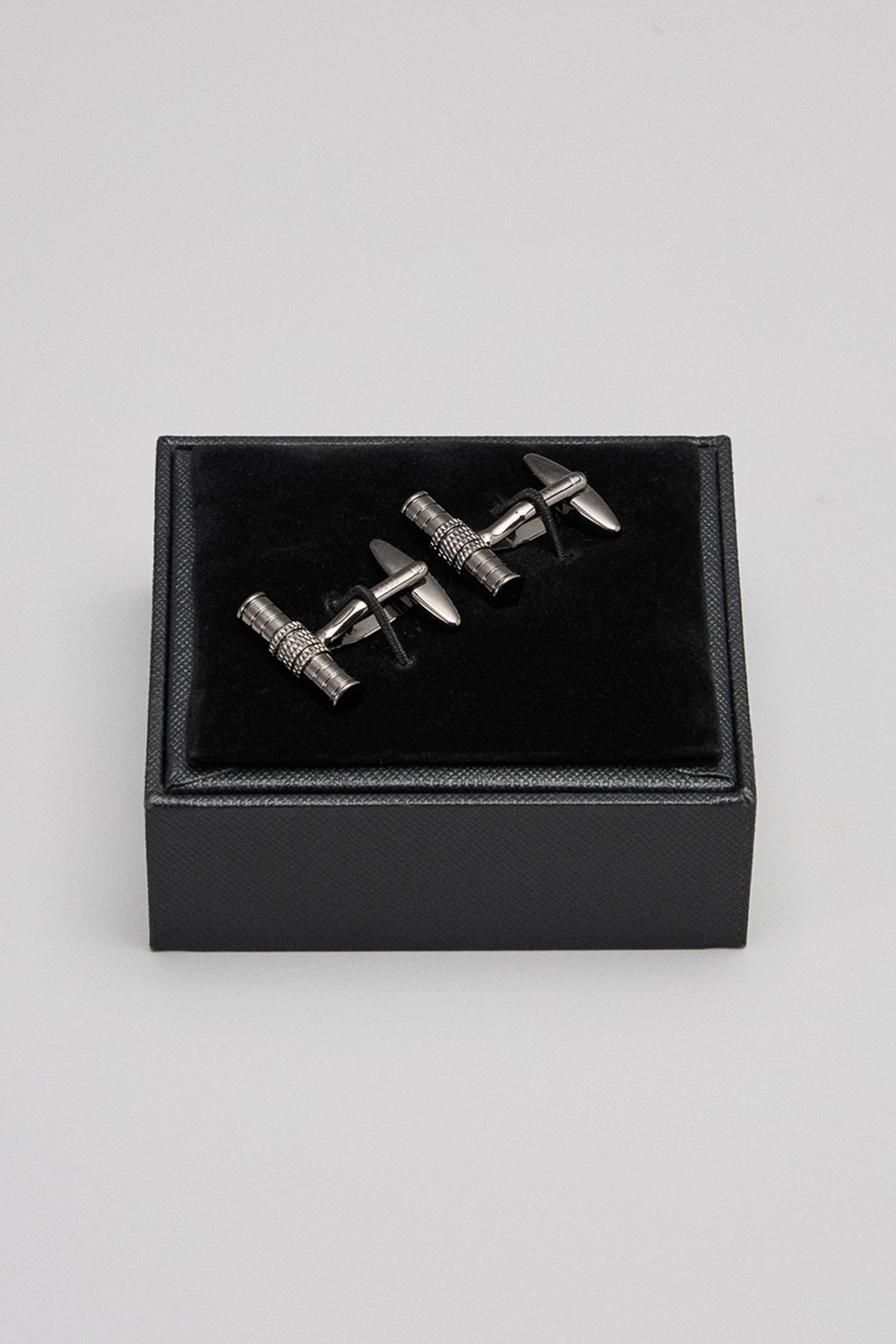 SST&C Gunmetal Cufflinks | 2912404004_0