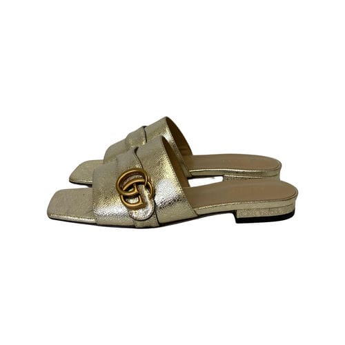 【誠品生活板橋店】GUCCI/涼鞋/37/
