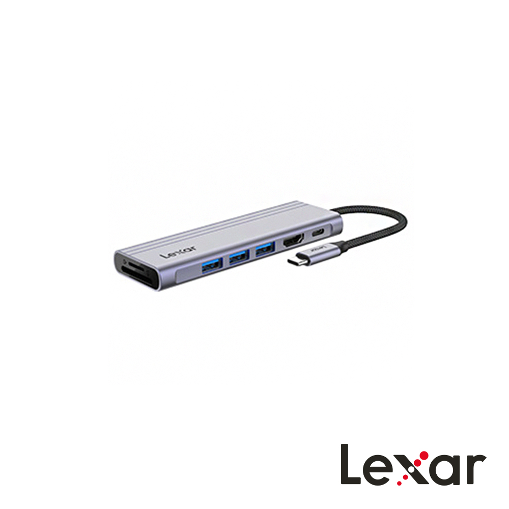 【預購】【Lexar 雷克沙】7-in-1 USB-C Hub H31 七合一集線器 公司貨_4