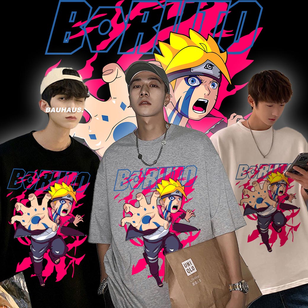 BORUTO 火影新世代 博人傳  漩渦博人 慕留人 火影忍者  純棉短TEE 情侶T恤  台灣製_0