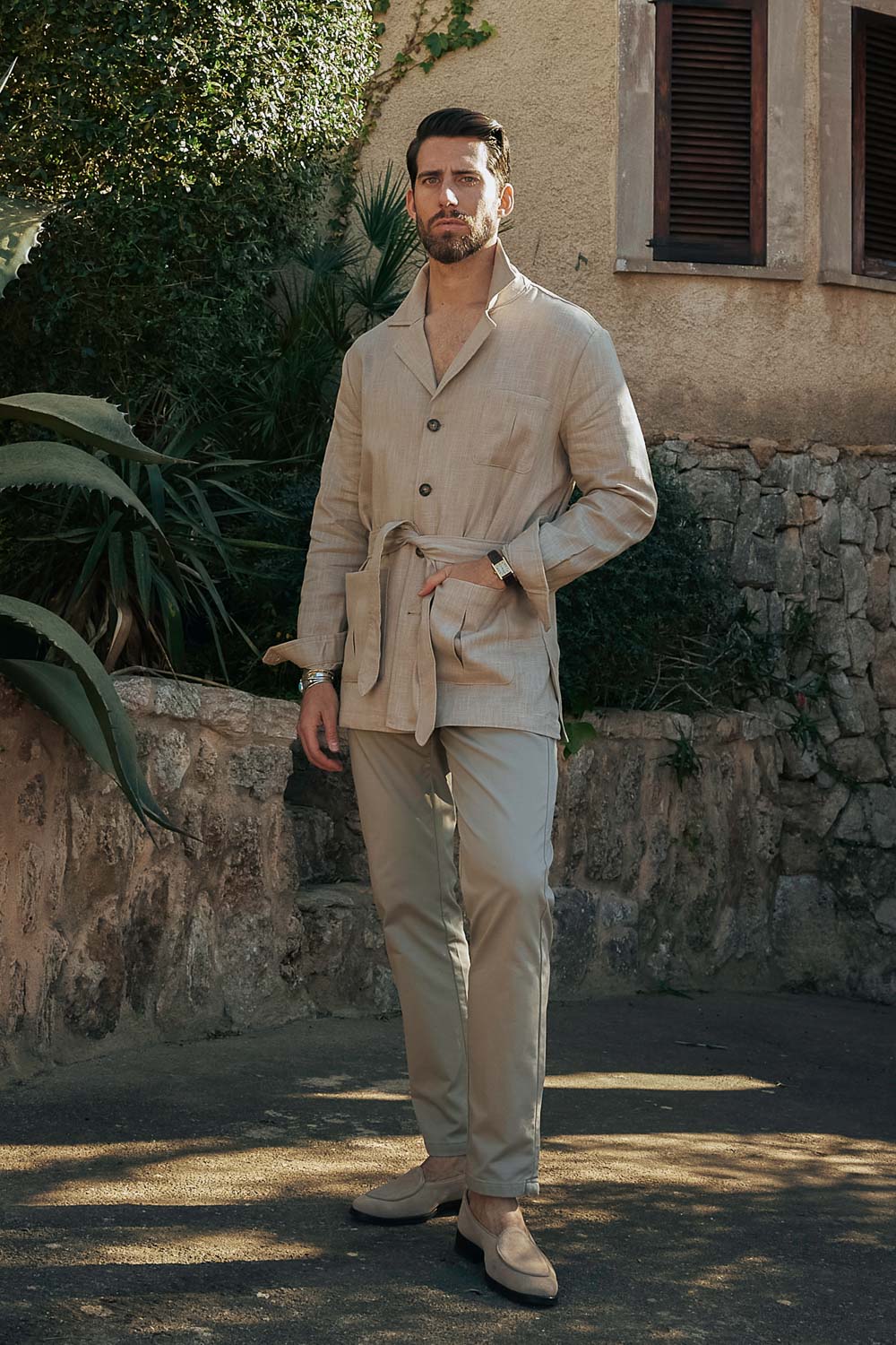 SST&C Khaki Hunting Jacket | 0612403008  (Outlet)_5