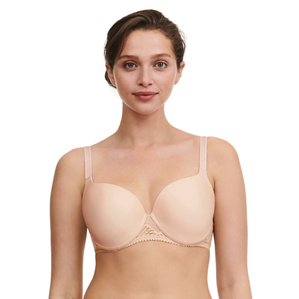 【Chantelle】3D記憶纖維T-Shirt Bra 內衣>BCD罩杯>粉膚色(13XN0_01N)【Origins】_0
