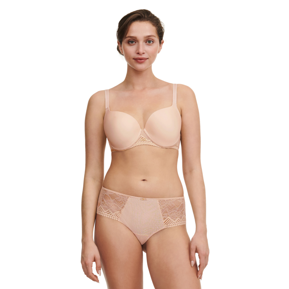 【Chantelle】3D記憶纖維T-Shirt Bra 內衣>BCD罩杯>粉膚色(13XN0_01N)【Origins】_3