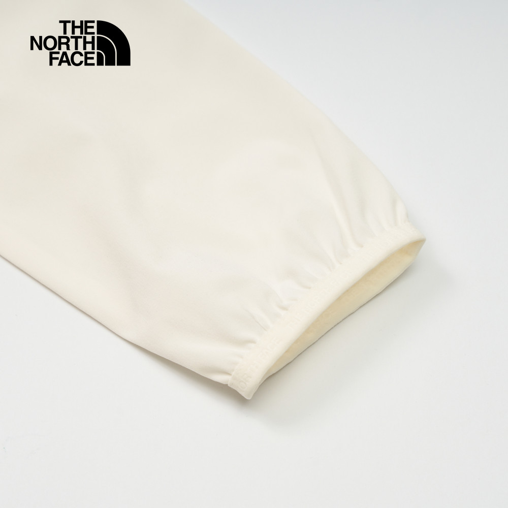 【限時特降】The North Face北面女款UPF白色防潑水防曬防風外套｜7WCP4HP_5