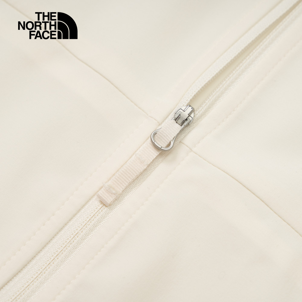 【限時特降】The North Face北面女款UPF白色防潑水防曬防風外套｜7WCP4HP_6