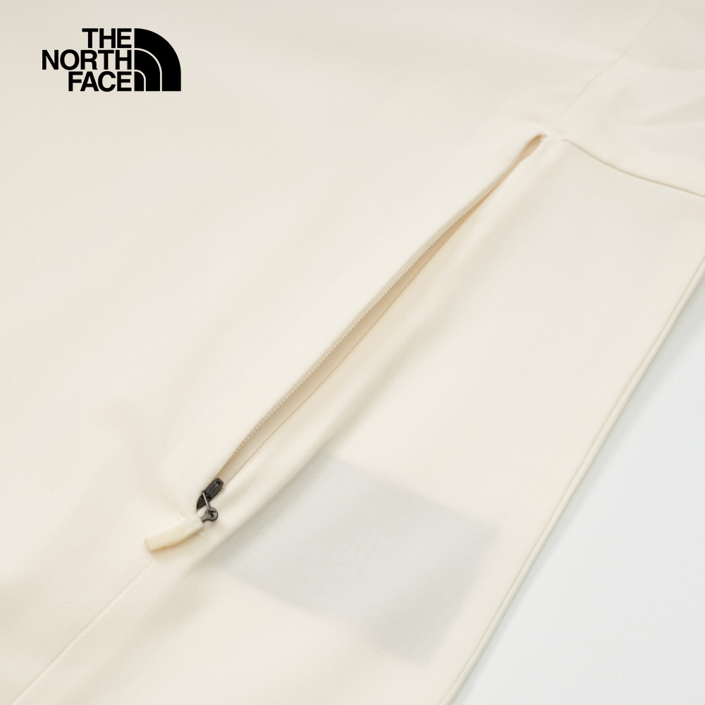 【限時特降】The North Face北面女款UPF白色防潑水防曬防風外套｜7WCP4HP_7