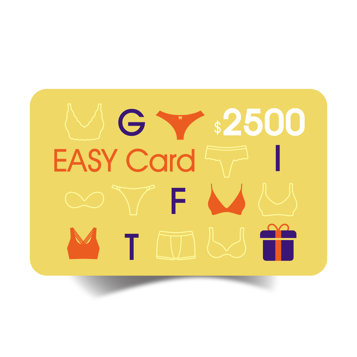 [EASY SHOP官網限定] EASY Card電子禮物卡-2500_0