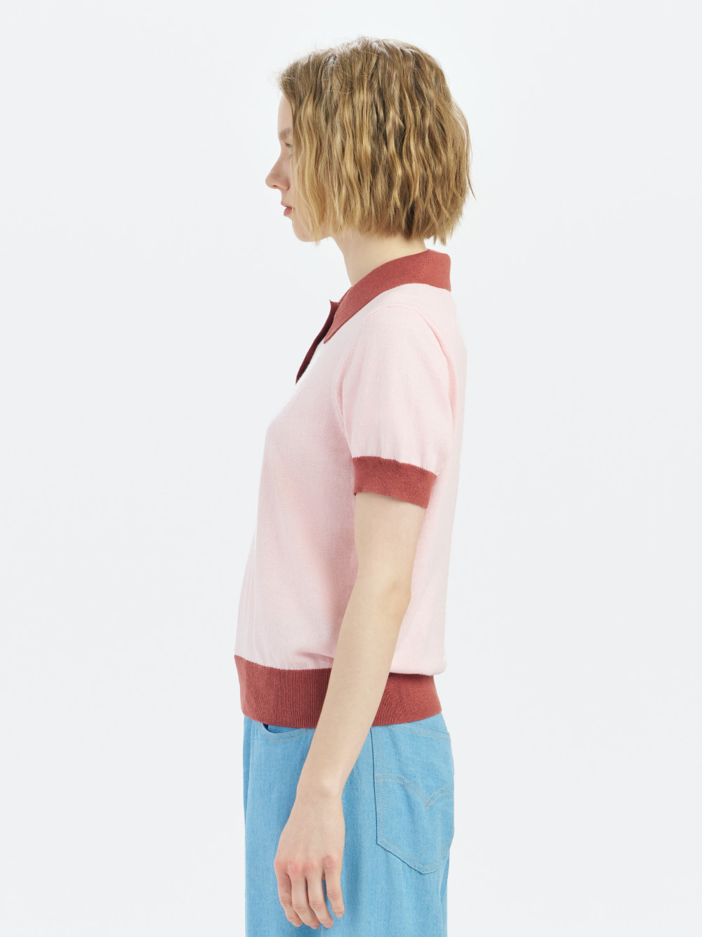 女款 針織短袖POLO衫 熱賣單品_3