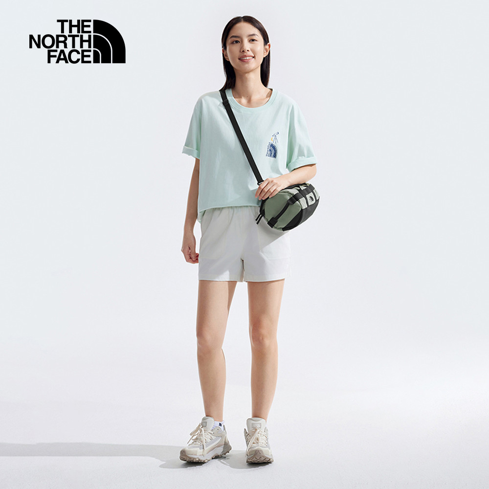 【限時特降】The North Face北面男女款棕色背提兩用休閒單肩包｜5JYT1I4_8