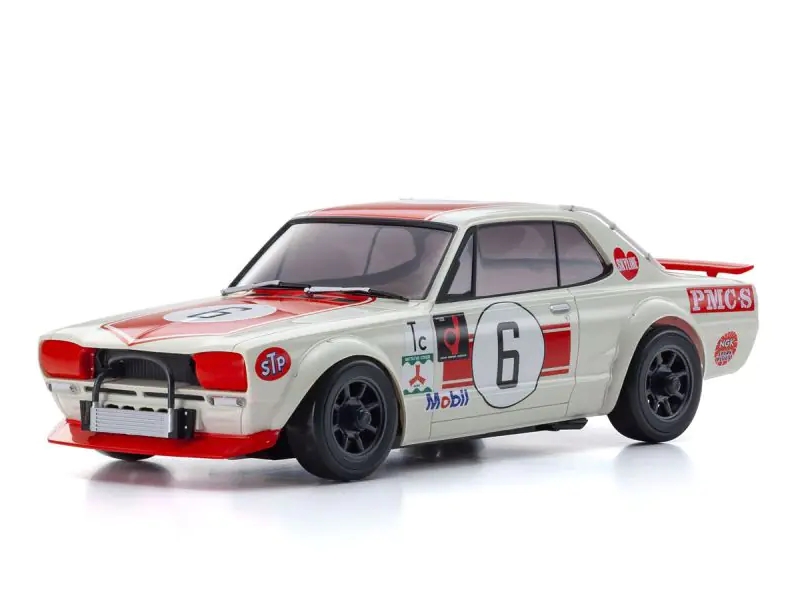MZP472R ASC車殼 MA-020 NISSAN SKYLINE 2000GT-R (KPGC10) Racing 1972 #6 Red_0
