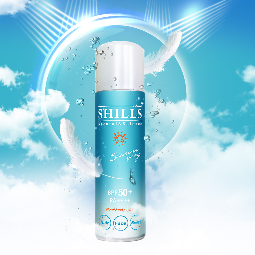 【熱銷囤貨組🌞防曬10入】SHILLS很耐曬防曬冰鎮噴霧*5入+很耐曬超清爽亮白防曬冰鎮噴霧*5入(日本原裝進口)+送超清爽美白出水防曬凝乳+手持電扇(隨機)-小明星大跟班推薦_6