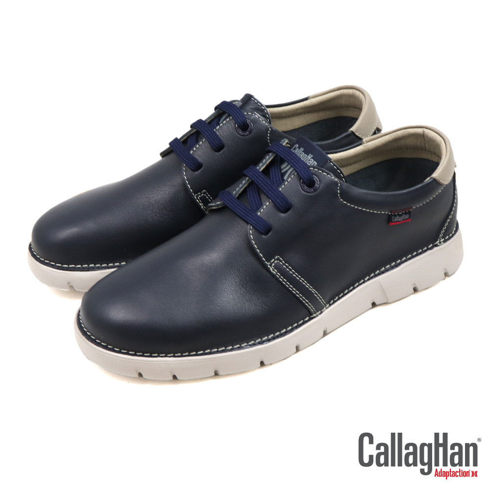 【CALLAGHAN】西班牙原廠手工天然皮革輕量休閒鞋 海軍藍(57700-NA)
