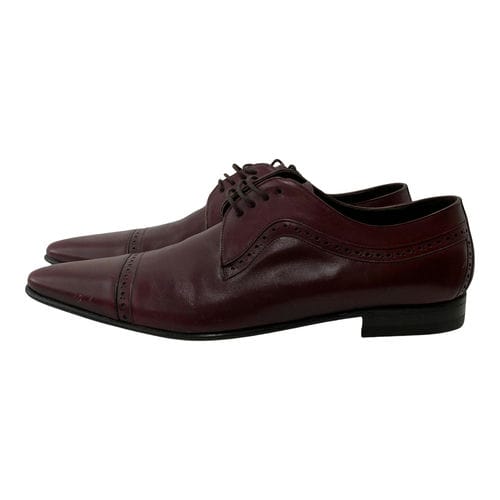 【基隆店】DOLCE&GABBANA/商務皮鞋/US91/2/CA2473A6873
