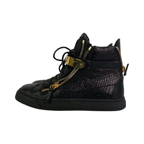 【京站時尚廣場店】GIUSEPPE ZANOTTI DESIGN/高筒運動休閒鞋/37/